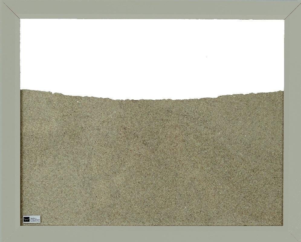 light grey wood frame ant farm