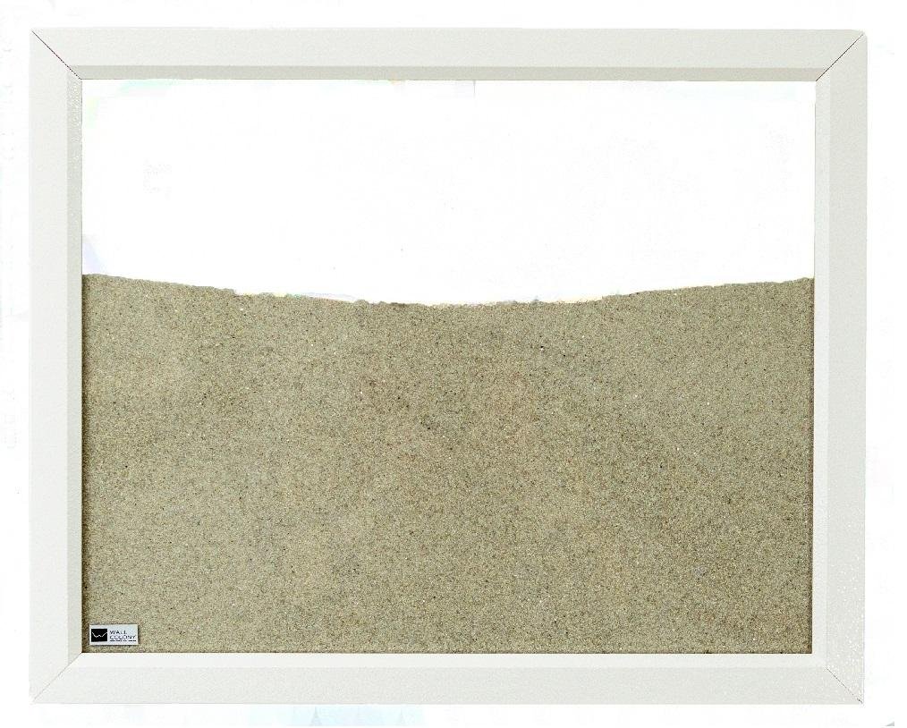 white wood frame ant farm